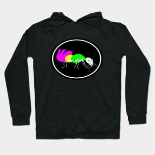 Ant With A Colouful Body Hoodie